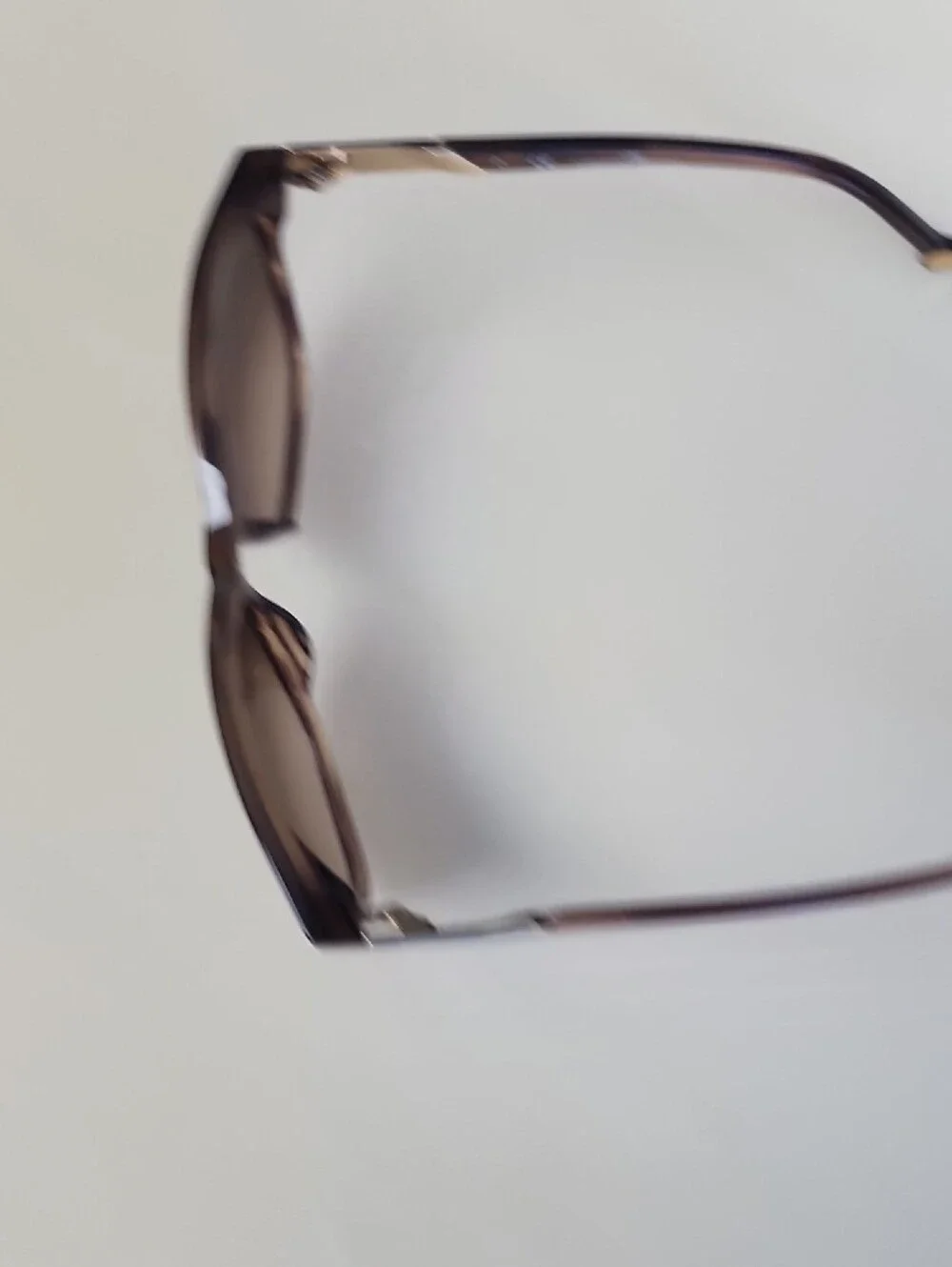 Carolina Herrera Brown Cat-Eye Sunglasses with Brown Lenses